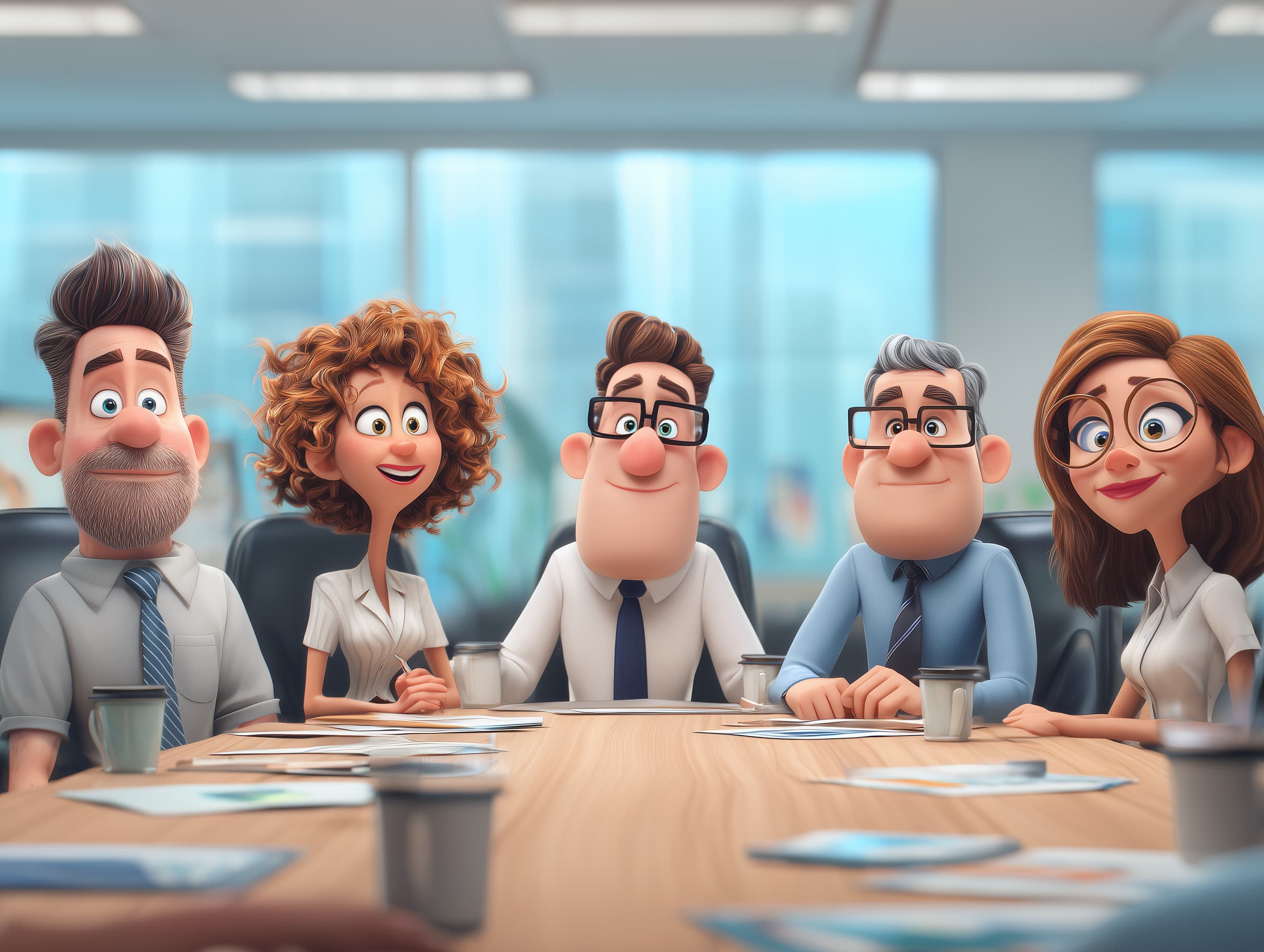 Instruktør fra Luma Training holder skreddersydd AI-workshop for et privat bedriftsteam i deres egne lokaler.